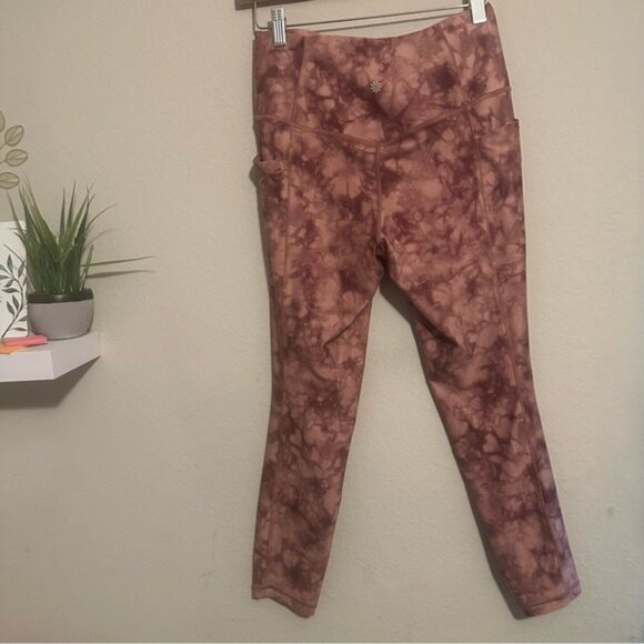 ATHLETA Salutation Stash II 7/8 Pocket Tight Medium Palermo Riptide - Picture 3 of 9